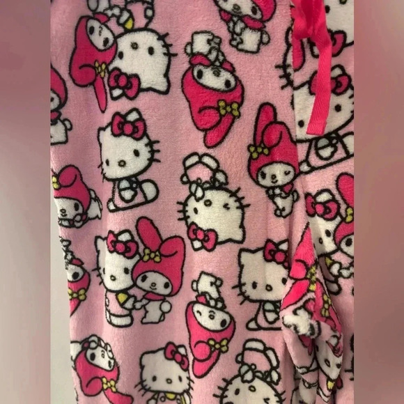 Hello Kitty Pajama Pants Size L NWT - Picture 2 of 8